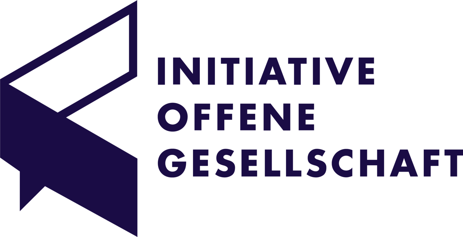 Das Logo von der Initiative Offene Gesellschaft.